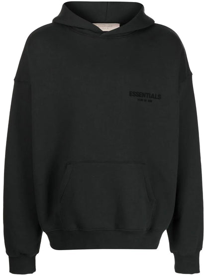 FEAR OF GOD ESSENTIALS HOODIE NEGRA *ORIGINAL* (Copia)