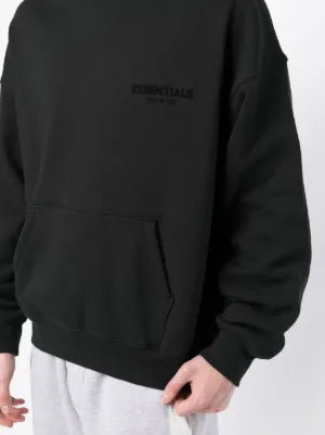 FEAR OF GOD ESSENTIALS HOODIE NEGRA *ORIGINAL* (Copia)
