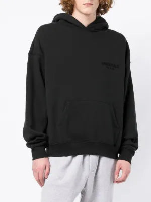 FEAR OF GOD ESSENTIALS HOODIE NEGRA *ORIGINAL* (Copia)