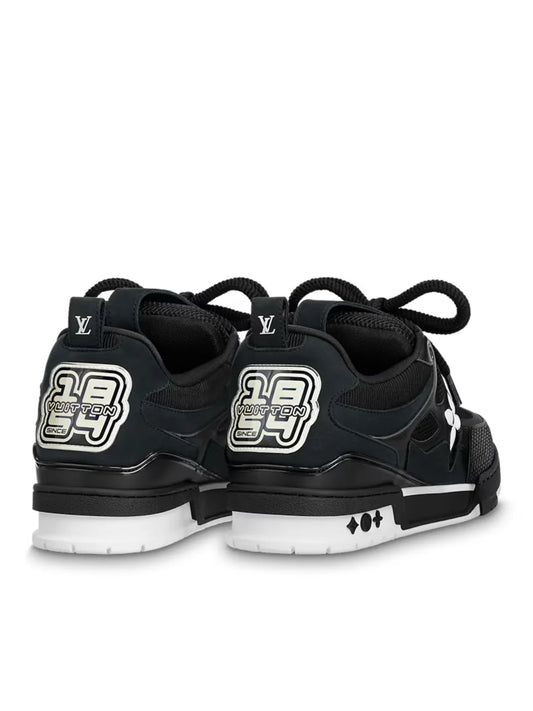 TENIS LOUIS VUITTON SKATE BLACK WHT LVBLK01143